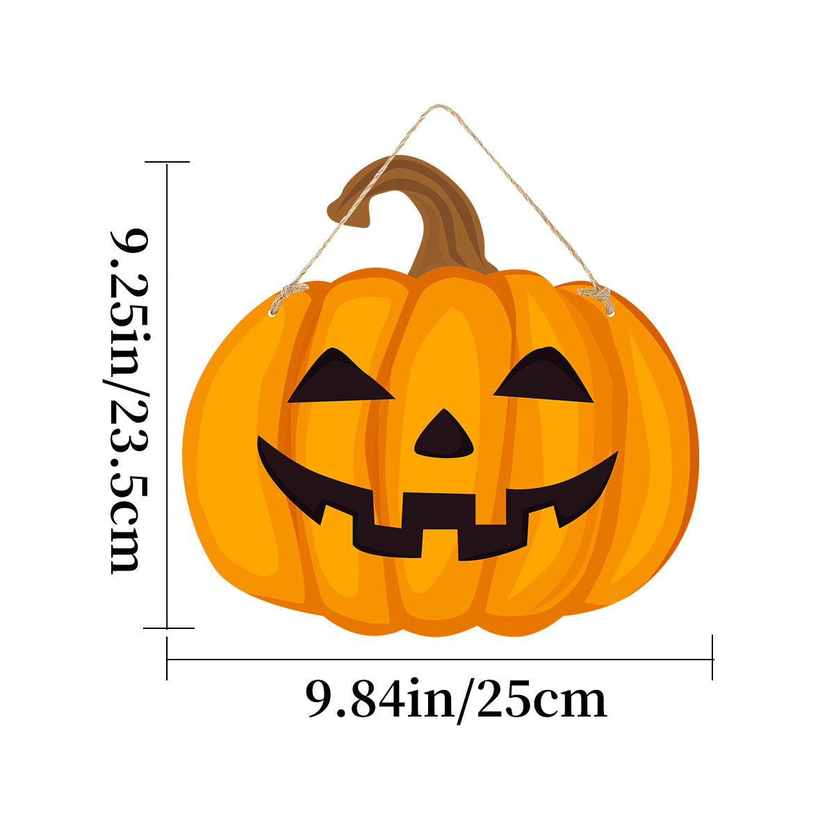 Halloween Ghost Door Sign – Haunted House Wooden-Look Hanging Decoration for Spooky Festival Party Atmosphere