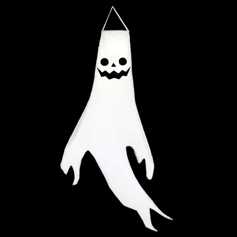 Cross-border Halloween Decoration Ghost Hairdryer LED Light-emitting Ghost Pendant Ghost Festival Hanging Ghost Venue Layout Props